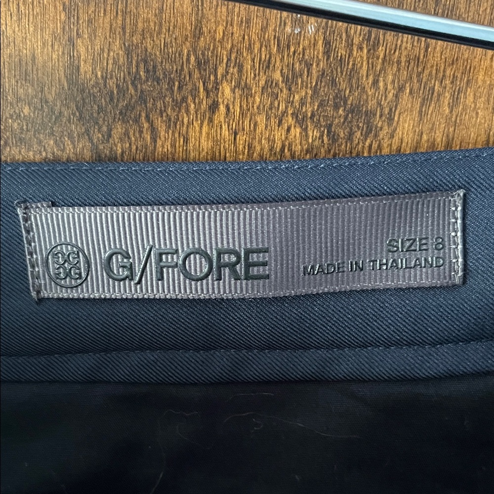 G/FORE Women's Dark Blue Pants with green, pink and White Stripe - Picture 2 of 4